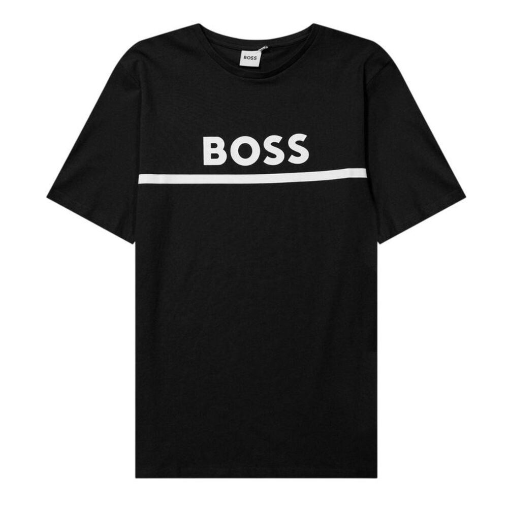Boss Childrens/Kids Large Logo T-Shirt / Black